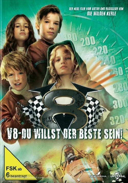 V8 - Du willst der Beste sein - German DVD movie cover