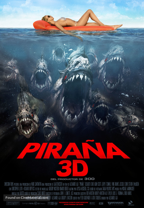 Piranha - Spanish Movie Poster