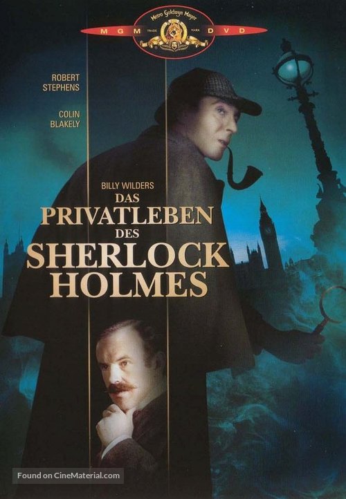 The Private Life of Sherlock Holmes - German DVD movie cover