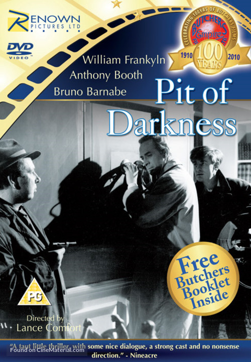 Pit of Darkness - British DVD movie cover
