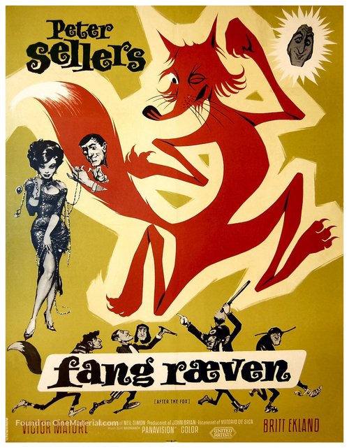 Caccia alla volpe - Danish Movie Poster