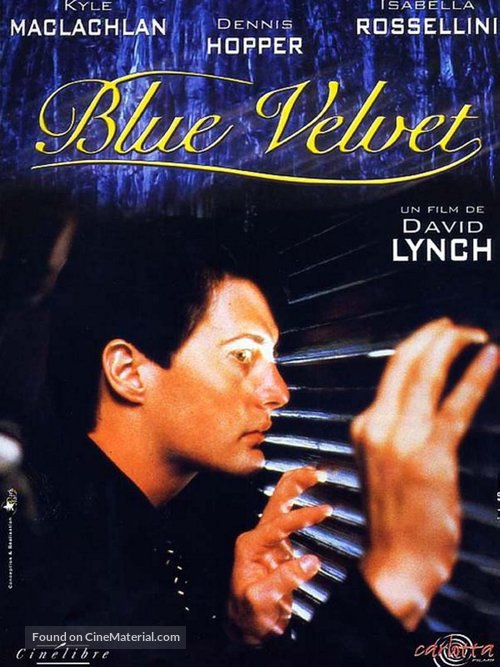 Blue Velvet - French DVD movie cover