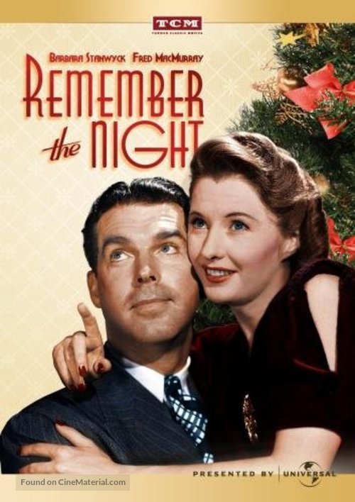 Remember the Night - DVD movie cover