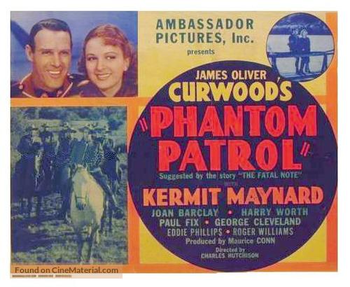 Phantom Patrol - Movie Poster