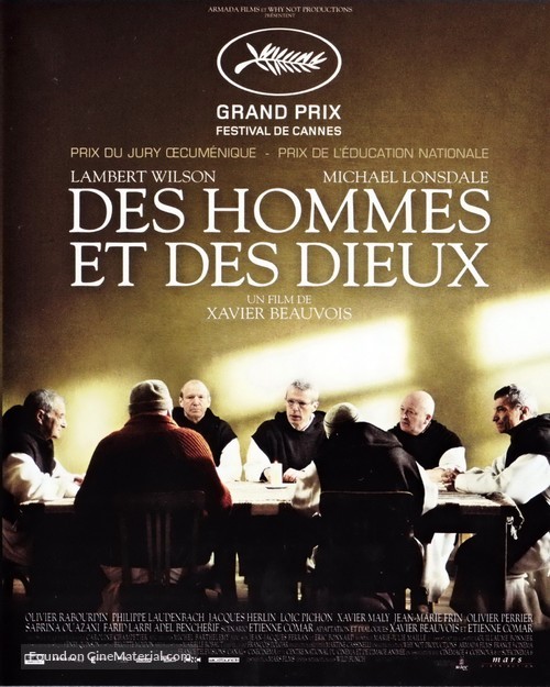 Des hommes et des dieux - French Movie Cover