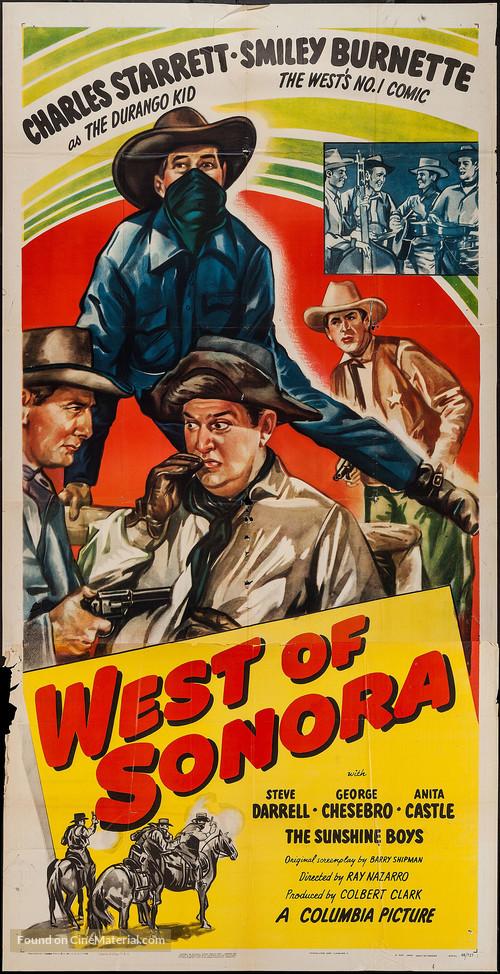 West of Sonora - Movie Poster