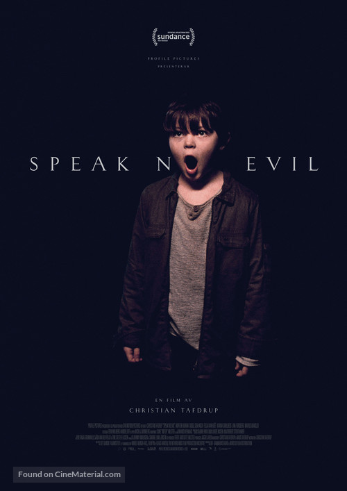 Speak No Evil - Swedish Movie Poster