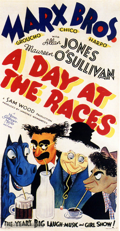 A Day at the Races - Movie Poster
