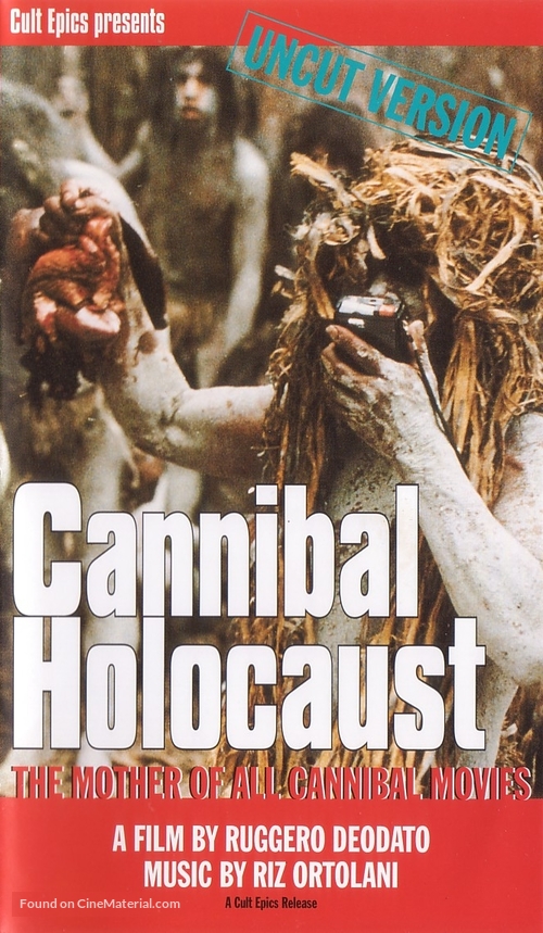 Cannibal Holocaust - VHS movie cover