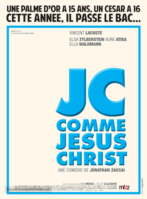 JC comme J&eacute;sus-Christ - French Movie Poster