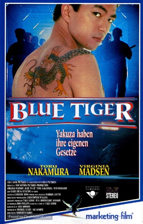 Blue Tiger - German Movie Cover