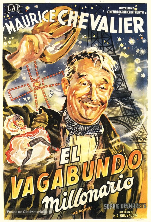 Ma pomme - Argentinian Movie Poster