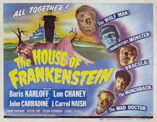 House of Frankenstein - Movie Poster