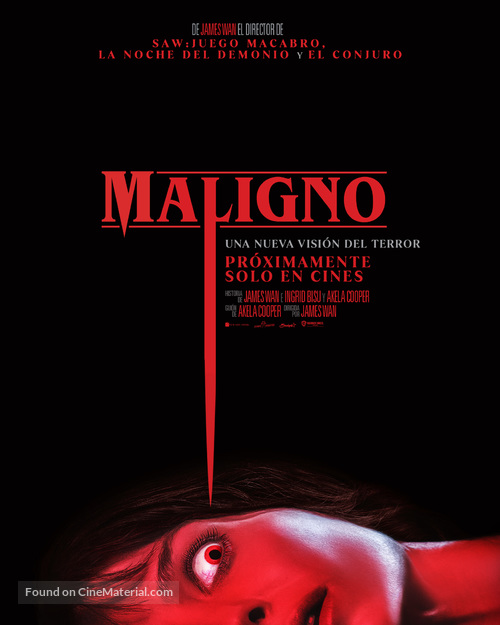 Malignant - Chilean Movie Poster