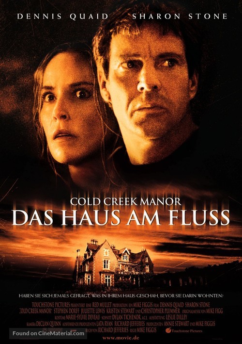Cold Creek Manor - German Movie Poster