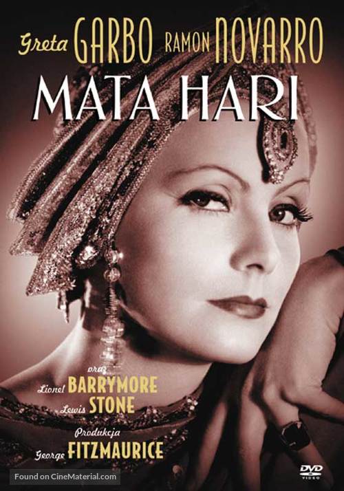 Mata Hari - Polish DVD movie cover