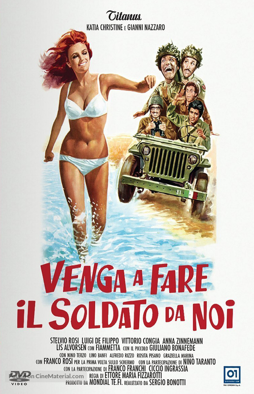 Venga a fare il soldato da noi - Italian Movie Poster