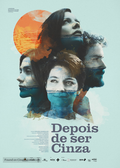 Depois de Ser Cinza - Brazilian Movie Poster