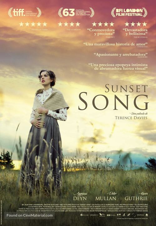 Sunset Song - Spanish Movie Poster