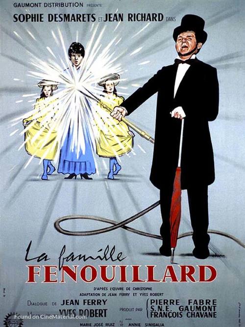 Famille Fenouillard, La - French Movie Poster