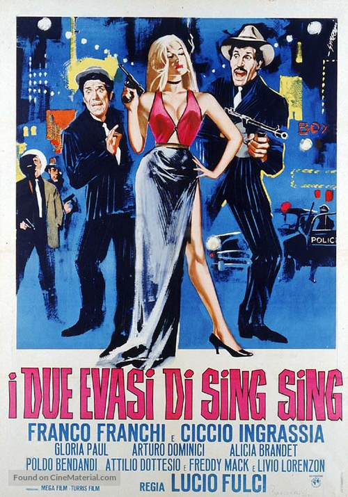 I due evasi di Sing Sing - Italian Movie Poster