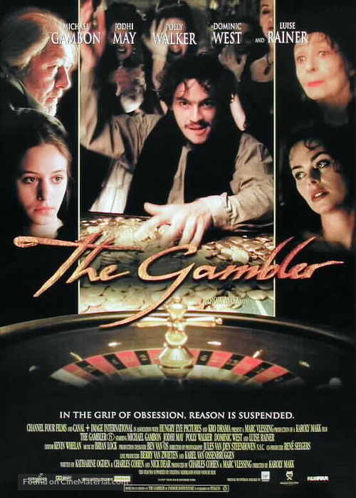 The Gambler - Dutch Movie Poster