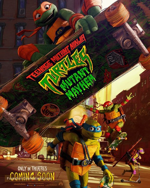 Teenage Mutant Ninja Turtles: Mutant Mayhem - Irish Movie Poster