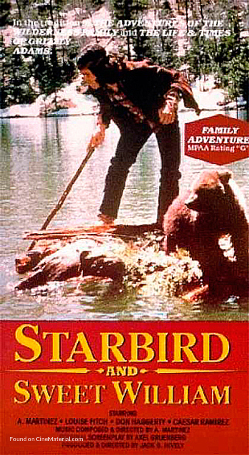 Starbird and Sweet William - VHS movie cover