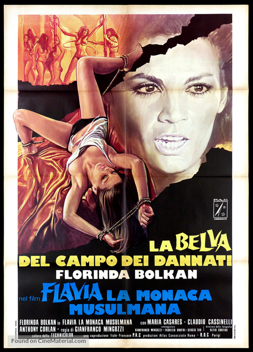 Flavia, la monaca musulmana - Italian Movie Poster