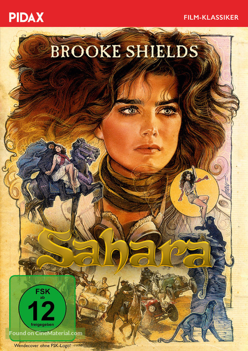 Sahara - German DVD movie cover
