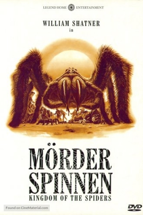 Kingdom of the Spiders - German Movie Cover