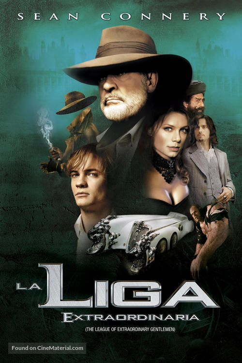 The League of Extraordinary Gentlemen - Argentinian DVD movie cover