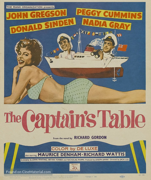 The Captain&#039;s Table - Movie Poster