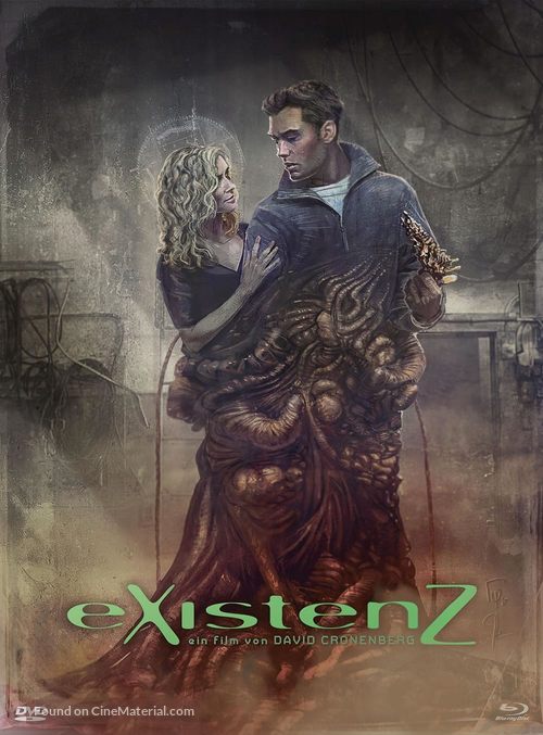 eXistenZ - German Movie Cover