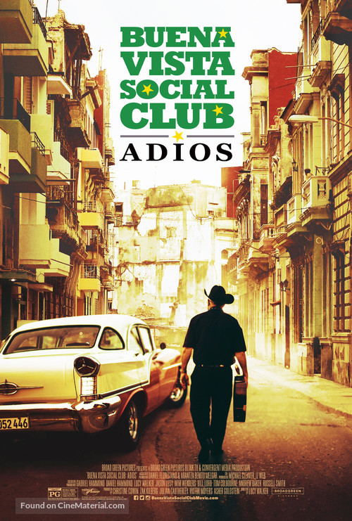 Buena Vista Social Club Adios - Movie Poster