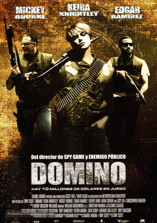 Domino - Spanish Movie Poster