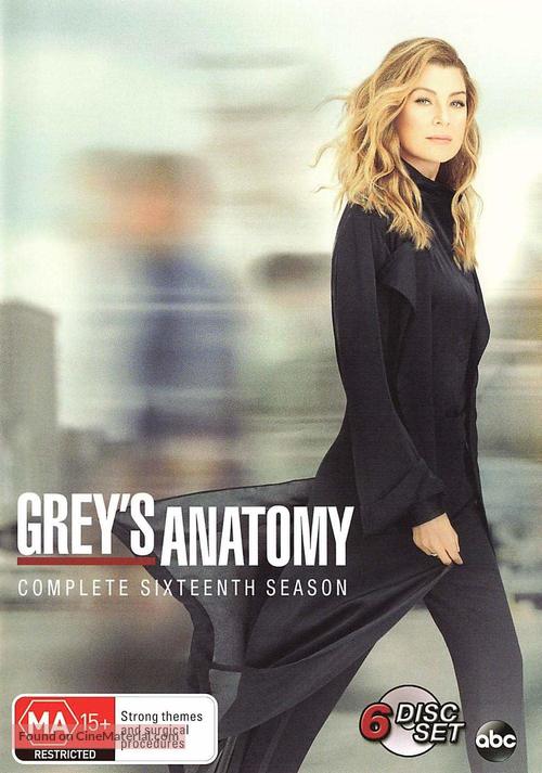 &quot;Grey&#039;s Anatomy&quot; - Australian DVD movie cover