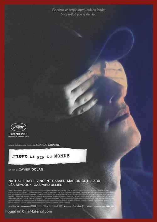 Juste la fin du monde - Swiss Movie Poster