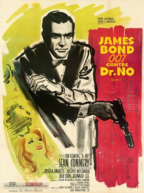 Dr. No - French Movie Poster