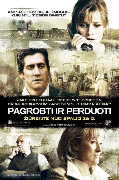 Rendition - Lithuanian Movie Poster
