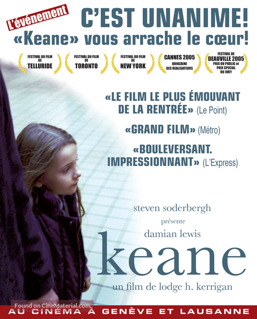 Keane - Swiss Movie Poster