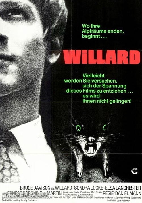 Willard - German Movie Poster