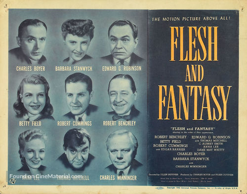 Flesh and Fantasy - Movie Poster