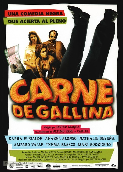 Carne de gallina - Spanish Movie Poster