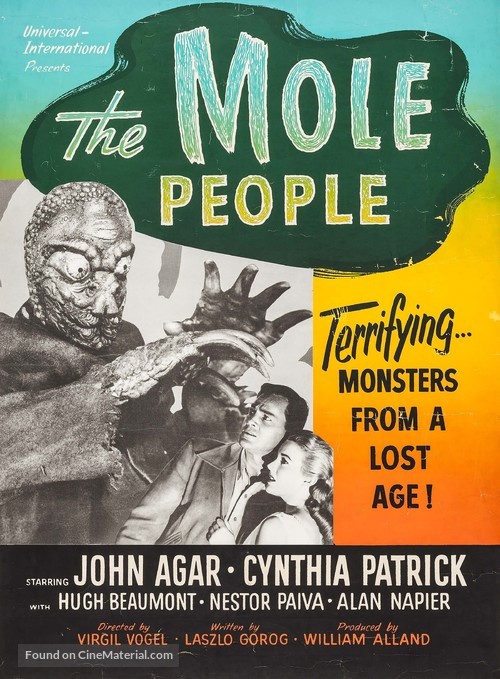The Mole People - Movie Poster