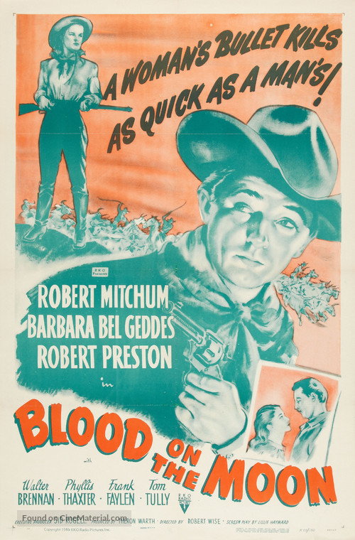 Blood on the Moon - Re-release movie poster