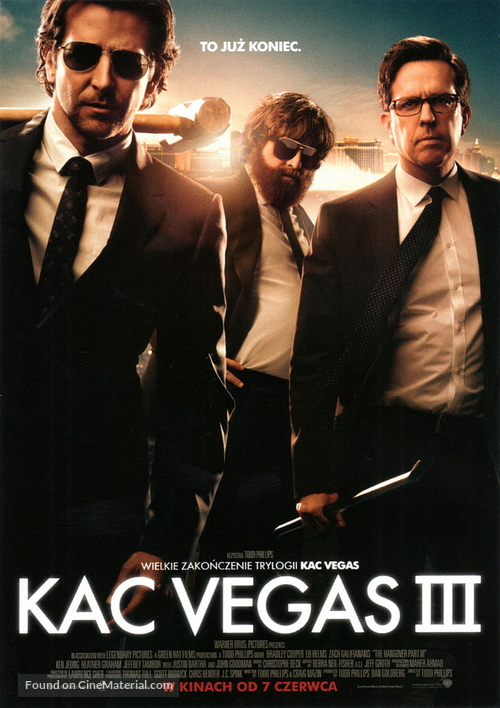 The Hangover Part III - Polish Movie Poster