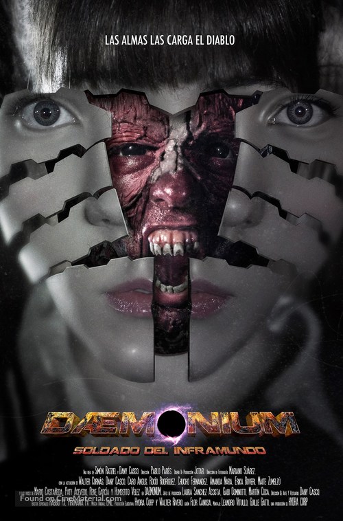 Daemonium: Underground Soldier - Argentinian Movie Poster