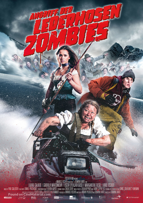 Attack of the Lederhosenzombies - Austrian Movie Poster