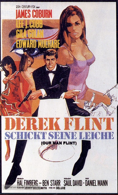 Our Man Flint - German Movie Poster